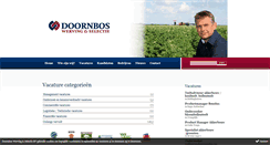 Desktop Screenshot of beschikbarevacatures.doornboswerving.nl