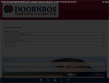 Tablet Screenshot of beschikbarevacatures.doornboswerving.nl